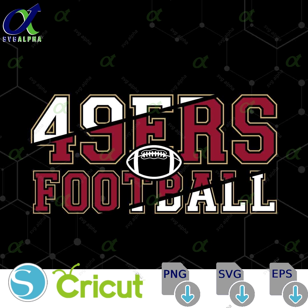 49ers Mascot Svg Png 49ers Football Svg Varsity 49ers Shirt School Spirit Mascot Svg Football Cheer Sublimation Football Mom